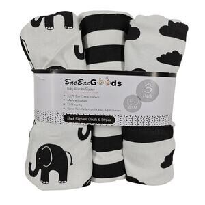 BAEBAE GOODS Baby Wearable Blankets 3pk - Soft & Comfortable